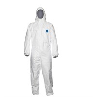 Korttidsoverall med huva Tyvek 400 Dual, strl.2-XL, 100st/frp