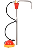 Fotpump med rostfritt utloppsrör , 26L