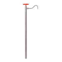 Fatpump i rostfritt stål med utloppsrör, 103 cm (L), 91 cm (D)