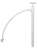 Fatpump i PTFE med utloppsslang och kran. 40cm(D). 180ml/tryck
