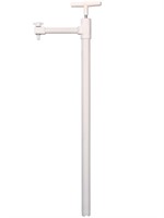 Fatpump i PTFE med utloppsrör och kran. 60cm(D). 270ml/tryck
