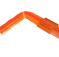 Eco-Barrier, Hörndel till 60201EX, 37x10,5x5,2cm, orange