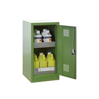 Kemikalieskåp PSM 500-1000 P, Grön, 1-Dörr