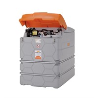 Dieseltank CUBE Premium  2500L med lock, pump m.m. Utomhus, 72L/min