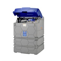 AdBluetank CUBE Premium 1500, lock, pump m.m. Utomhus, 35L/min