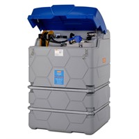 AdBluetank CUBE Premium 2500L, lock, pump m.m. Utomhus, 35L/min