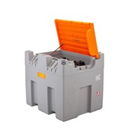 Dieseltank CUBE Basic 980L med lock, utomhus, 56L/min