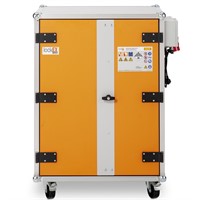 Laddningsskåp Premium Plus med hjul, 8/10, 400V, 6kWh, 95x66x115