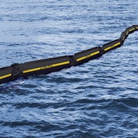 Oil Boom 810A-Air Inflatable, 25m, ASTM Z, CSM/Rubber
