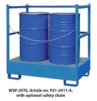 Uppsamlingskärl WSP-2STS, Lackad Blå