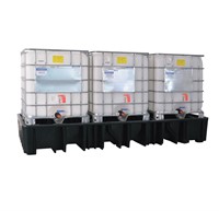 Spillpall 3-IBC PE-B 13.33 utan galler
